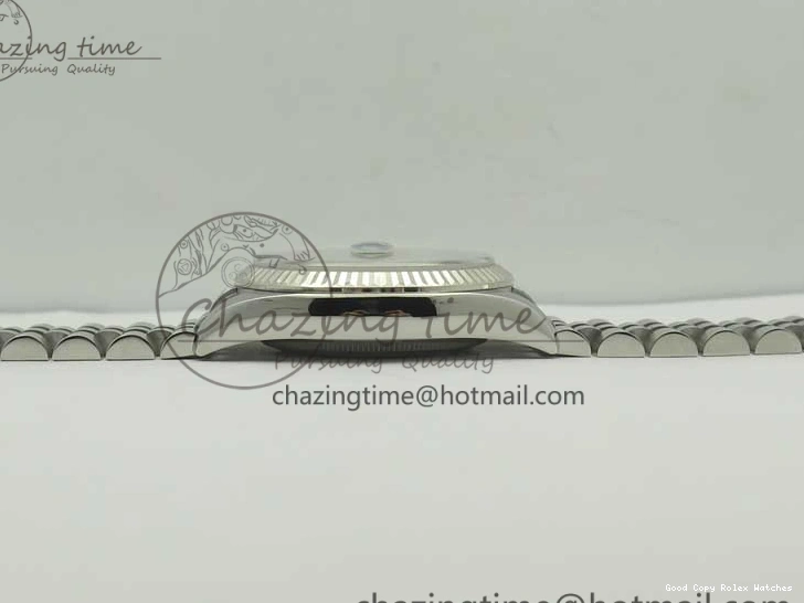 Good Copy Rolex Watches ARF 116234 1:1 DateJust 904L Markers Black SS Minimalist V 904L on 36 Jubilee Bracelet Sticks SS Dial 3374 Best SA3135 Edition 0113